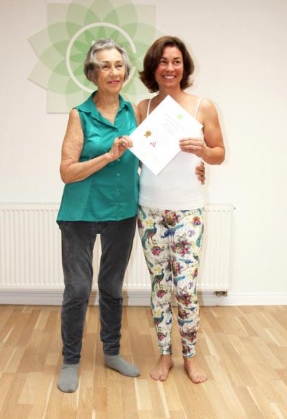 Certifikát z rukou Dinah Rodrigues